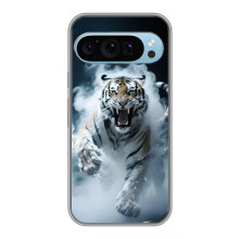 Чехол с картинкой «Хищники» для Google Pixel 9 – Тигр