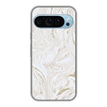 Мраморный чехол на Google Pixel 9 (VPrint) (Белый мрамор)