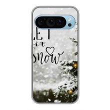 Новорічні, Святкові Чохли для Google Pixel 9 - 2024 год – Let it snow