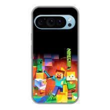Чохли для Google Pixel 9 (Персонажі МайнКрафт) – Герой Майнкрафт
