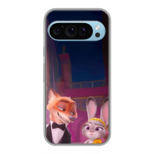 Силіконовий чохол з принтом Зоотрополіс для Google Pixel 9 – Головні герої