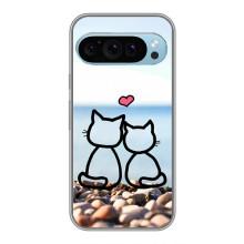 Силіконові Чохли Коханій людині для Google Pixel 9 – Котейки