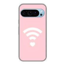 Силіконові Чохли Коханій людині для Google Pixel 9 – WiFi Love