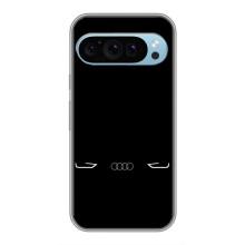 Силиконовый бампер с картинкой машины на Google Pixel 9 – Силует Audi