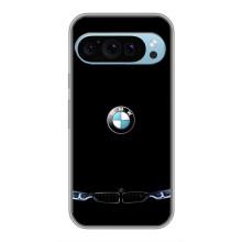 Силиконовый бампер с картинкой машины на Google Pixel 9 – Черный BMW