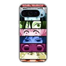 Силиконовые чехлы с глазами Anime для Гугл Пиксель 9 – Глаза Хашира