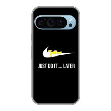 Силиконовый Чехол на Google Pixel 9 с картинкой Nike (Later)