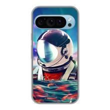 Силіконовый Чохол з принтом "Космонавти" на Google Pixel 9 – Космонавт у воді