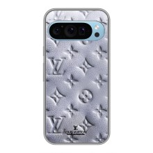 Текстурный Чехол Louis Vuitton для Гугл Пиксель 9 (Белый ЛВ)