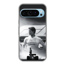Чехол с прнтом Формула 1 на Google Pixel 9 – Фон Формула-1
