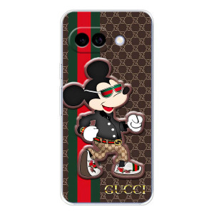 Чехлы Бренд GUCCI для Google Pixel 9A – Маус Гуччи
