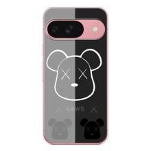 Чехлы для Google Pixel 9A - Bearbrick Louis Vuitton (PREMIUMPrint) (БеарБрик глаза)