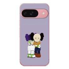 Чехлы для Google Pixel 9A - Bearbrick Louis Vuitton (PREMIUMPrint) (Дружба Беарбрик)