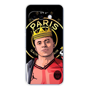 Чохол (TPU) з Футболістом на Google Pixel 9A – Mbappe King