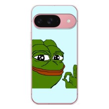 Чохли з зображенням Жаба Мем на Google Pixel 9A – Жаба все ОК