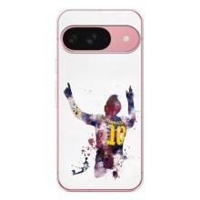 Чехлы Месси для Google Pixel 9A (AlphaPrint) (Messi Barca)