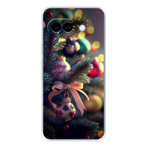 Чехлы на Новый Год Google Pixel 9A – Красивая елочка