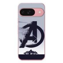 Чехлы с героями Марвел Google Pixel 9A (VPrint) (Команда А)