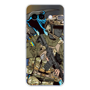 Чехлы с картинкой ЗСУ для Google Pixel 9A (AlphaPrint)