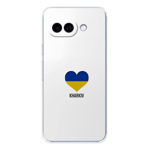 Чохли силіконові (Місто Харків) на Піксель 9А – Kharkiv