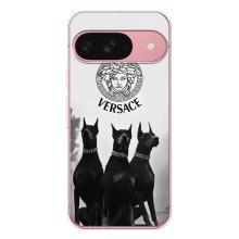 Чехлы VERSACE для Пиксель 9А (PREMIUMPrint) (Доберман Версаче)