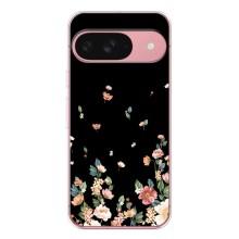 Чехол для Пиксель 9А - с принтом (Дизайнерские) (AlphaPrint) (Маленькие цветы)