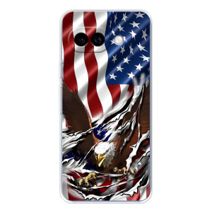 Чехол Флаг USA для Google Pixel 9A – Флаг USA