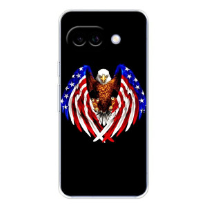 Чехол Флаг USA для Google Pixel 9A – Крылья США