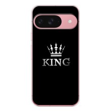 Чохол (Корона на чорному фоні) для Піксель 9А (KING)