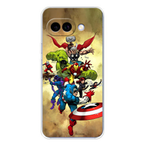 Чехол МАРВЕЛ для Пиксель 9А (AlphaPrint)