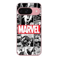 Силиконовый Чехол для Google Pixel 9A (Комикс Марвел)