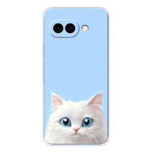Чехол на тематику: Коты для Google Pixel 9A – Белый кот