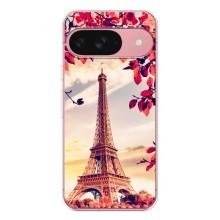 Чехол Эйфелева Башня для Google Pixel 9A - (AlphaPrint) (Эйфелева Башня)