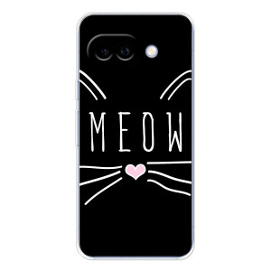 Бампер с изображением Котиков для Пиксель 9А – КОТИК MEOW