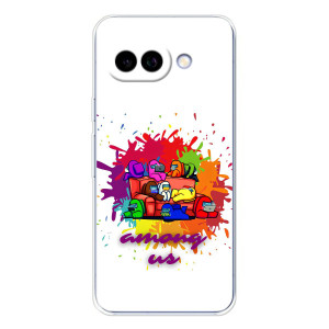 Чехол Амонг Ас для Google Pixel 9A (AlphaPrint)