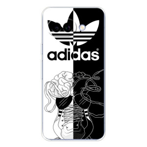 Чехол в стиле "Адидас" для Пиксель 9А – Adidas шнурки