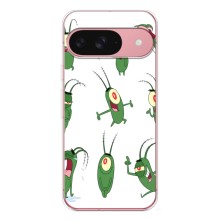 Чохол з картинкою "Одноокий Планктон" на Google Pixel 9A (Настрій Планктона)