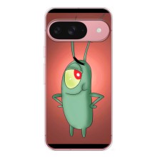 Чохол з картинкою "Одноокий Планктон" на Google Pixel 9A (Стильний Планктон)