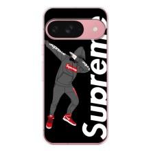 Чехол для Google Pixel 9A с картинкой Supreme (AlphaPrint) (Деб Суприм)