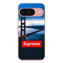 Чехол для Google Pixel 9A с картинкой Supreme (AlphaPrint) (Стиль Supreme)