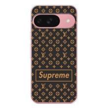 Чехол для Google Pixel 9A с картинкой Supreme (AlphaPrint) (Supreme LV)