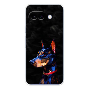 Бампер для Google Pixel 9A с картинкой "Песики" – Собака Мопс
