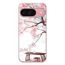 Чохол з картинкою Сакури на Google Pixel 9A (Чайна церемонія)