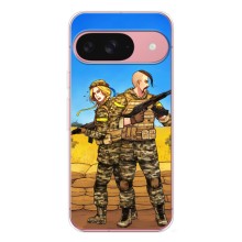 Чохли з принтом (Воїни ЗСУ) для  Google Pixel 9A (Солдати ЗСУ)
