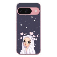 Чохол Стильні дівчата на Google Pixel 9A (Дівчина та серця)