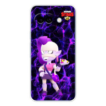 Чехол (ТПУ) с героями Бравл Старс на Google Pixel 9A – Эмз