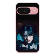Чохли Венсдей на Google Pixel 9A Уенсдей (AlphaPrint) (погляд Венздей)