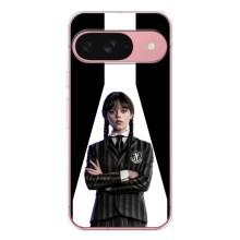 Чохли Венсдей на Google Pixel 9A Уенсдей (AlphaPrint) (W-Wednesday)