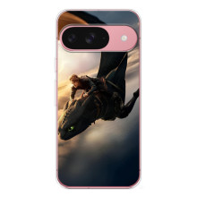 Чехол дракон Беззубик для Google Pixel 9A – Полет Беззубика