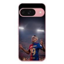 Чохол з футболістом Ламін Ямаль Google Pixel 9A (Ямаль на стадіоні)
